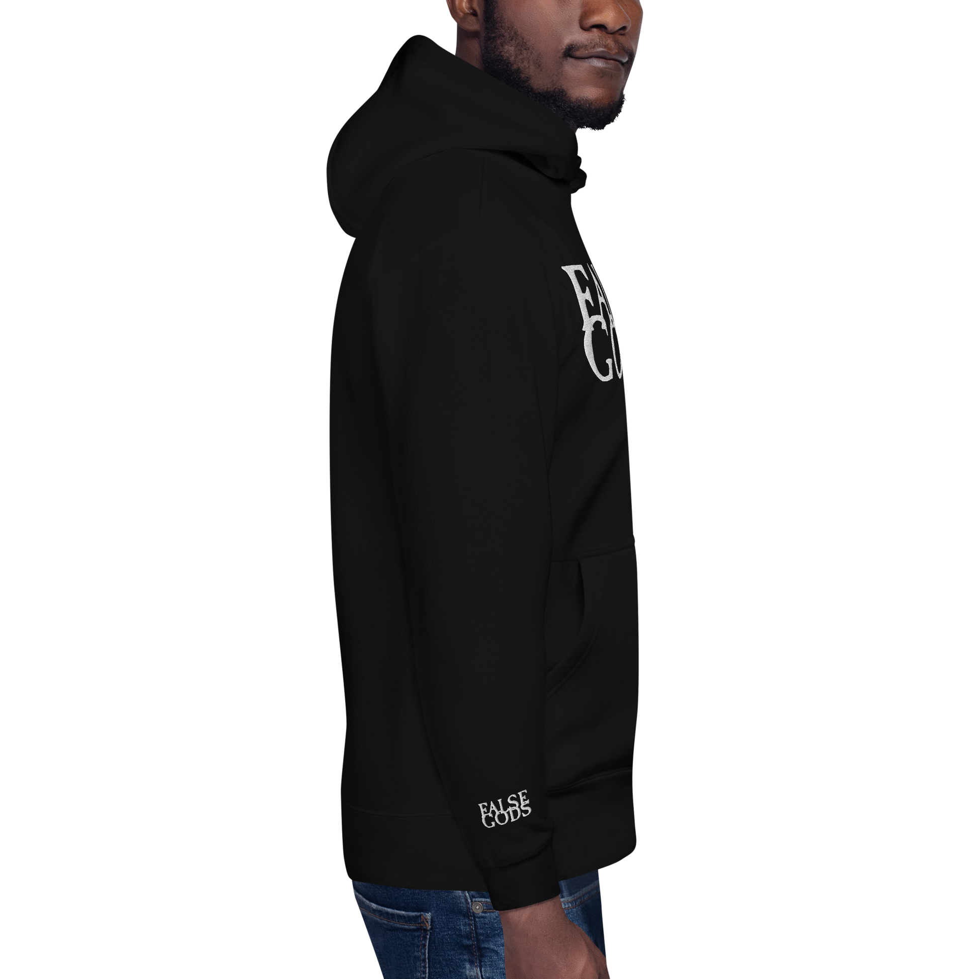 False Gods "Snake Logo" Embroidered Pullover Hoodie - Mainstay Entertainment