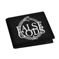 False Gods "Snake Logo" PU Leather Folded Wallet - Mainstay Entertainment