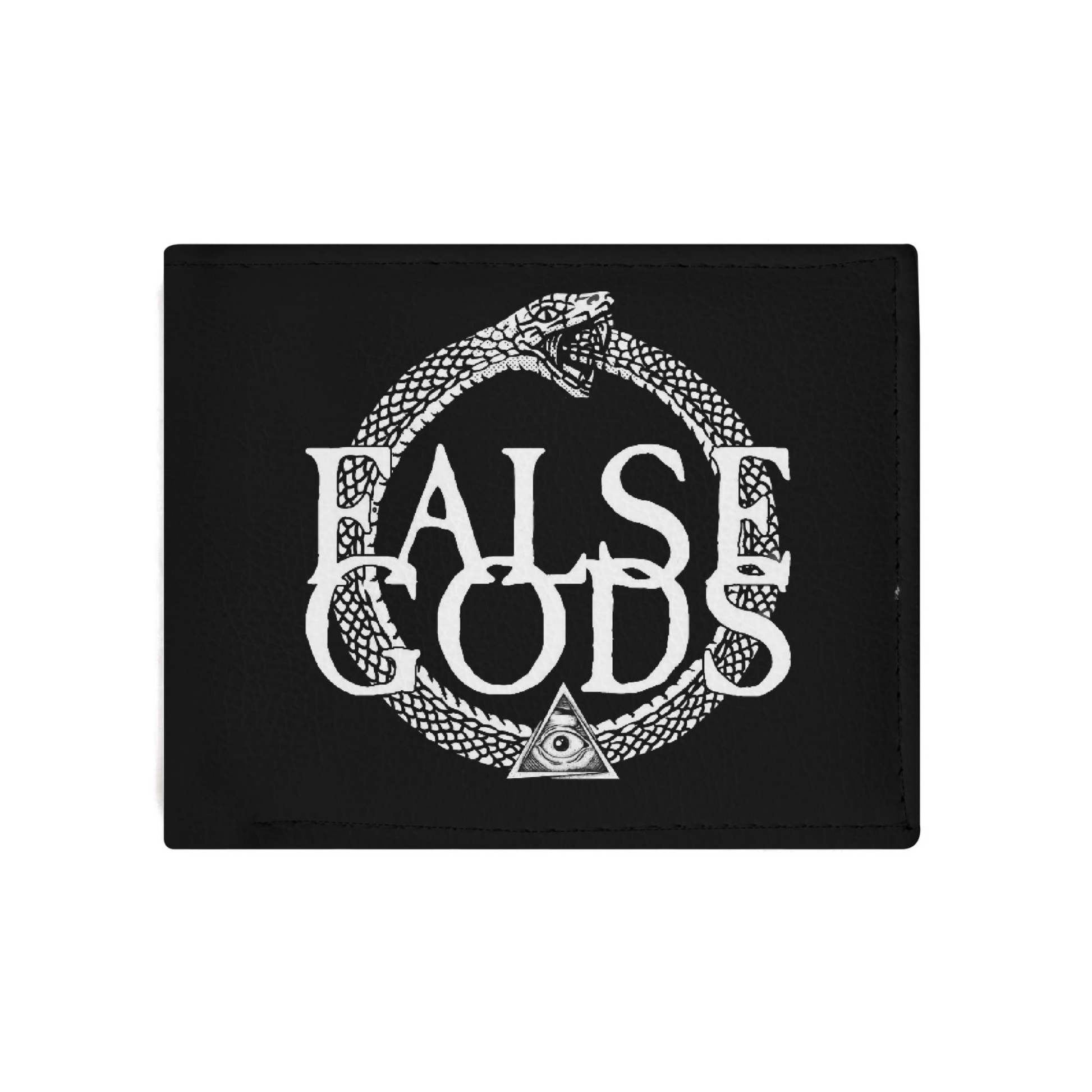 False Gods "Snake Logo" PU Leather Folded Wallet - Mainstay Entertainment