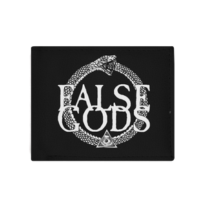 False Gods "Snake Logo" PU Leather Folded Wallet - Mainstay Entertainment