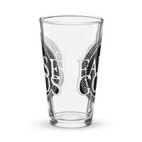 False Gods "Snake Logo" Pint Glass - Mainstay Entertainment