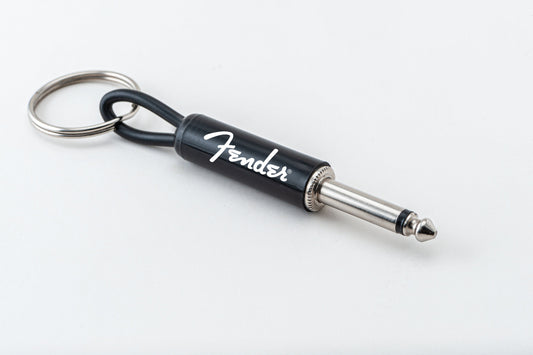 Fender "Logo" Guitar Plug Keychain - Mainstay Entertainment