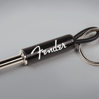 Fender "Logo" Guitar Plug Keychain - Mainstay Entertainment