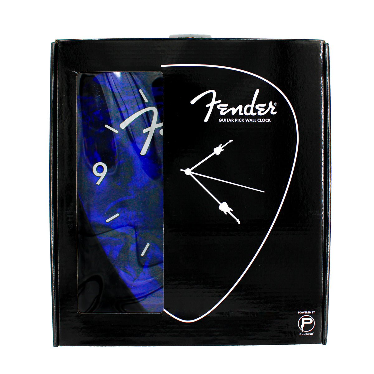 Fender Guitar Pick Wall Clock x Blue Pluginz Keychains