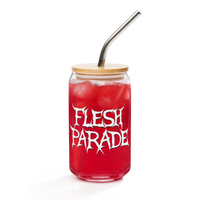 Flesh Parade "Classic Logo" Can-Shaped Glass - Mainstay Entertainment