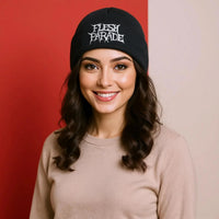 Flesh Parade "Classic Logo" Embroidered Beanie - Mainstay Entertainment