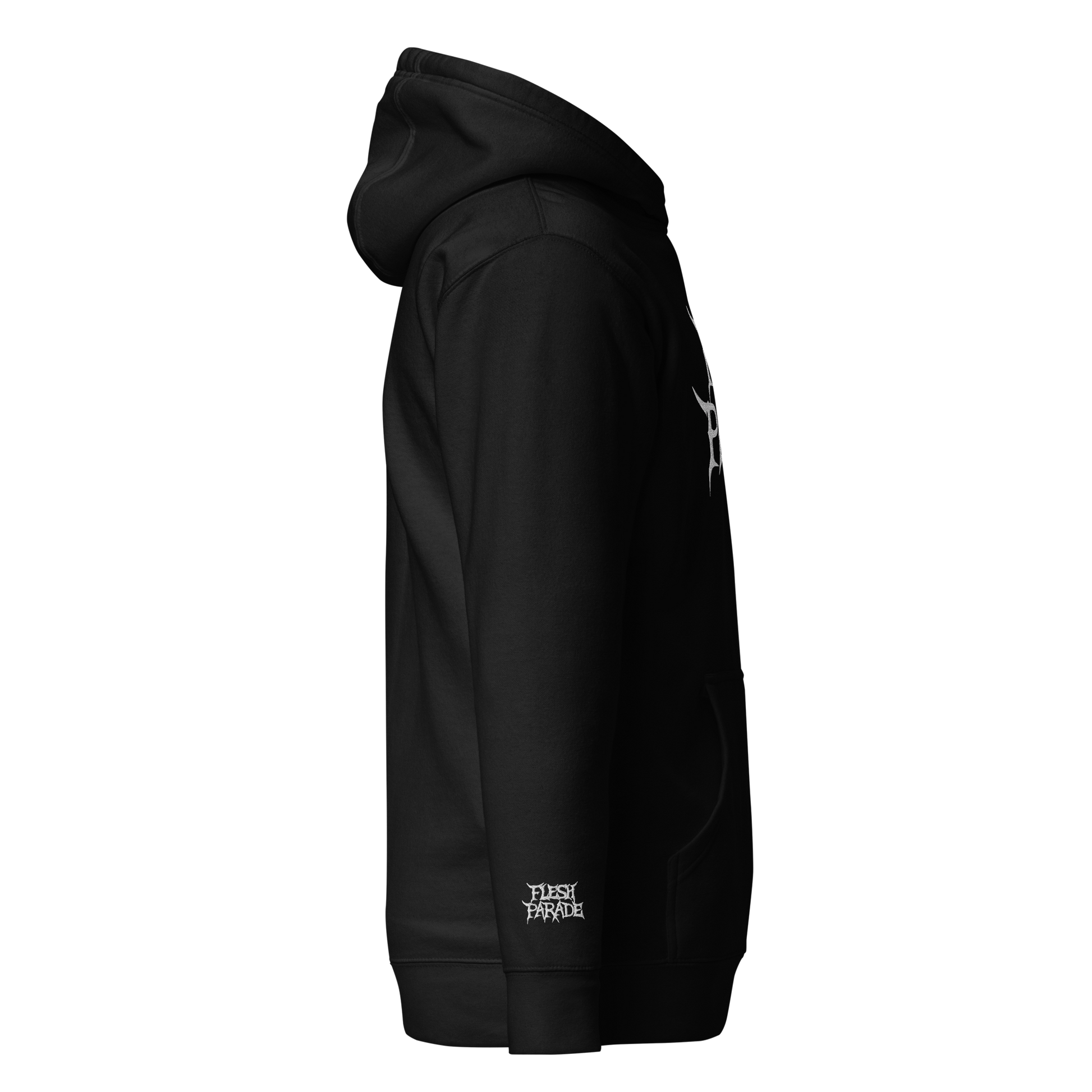 Flesh Parade "Classic Logo" Embroidered Pullover Hoodie - Mainstay Entertainment