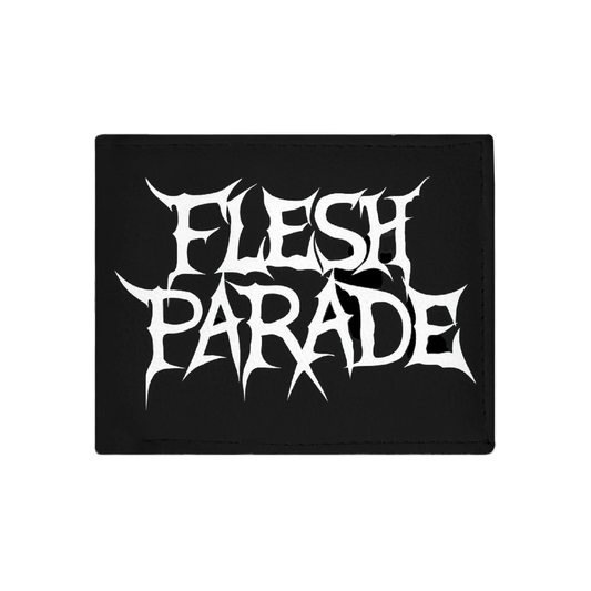 Flesh Parade "Classic Logo" PU Leather Folded Wallet - Mainstay Entertainment