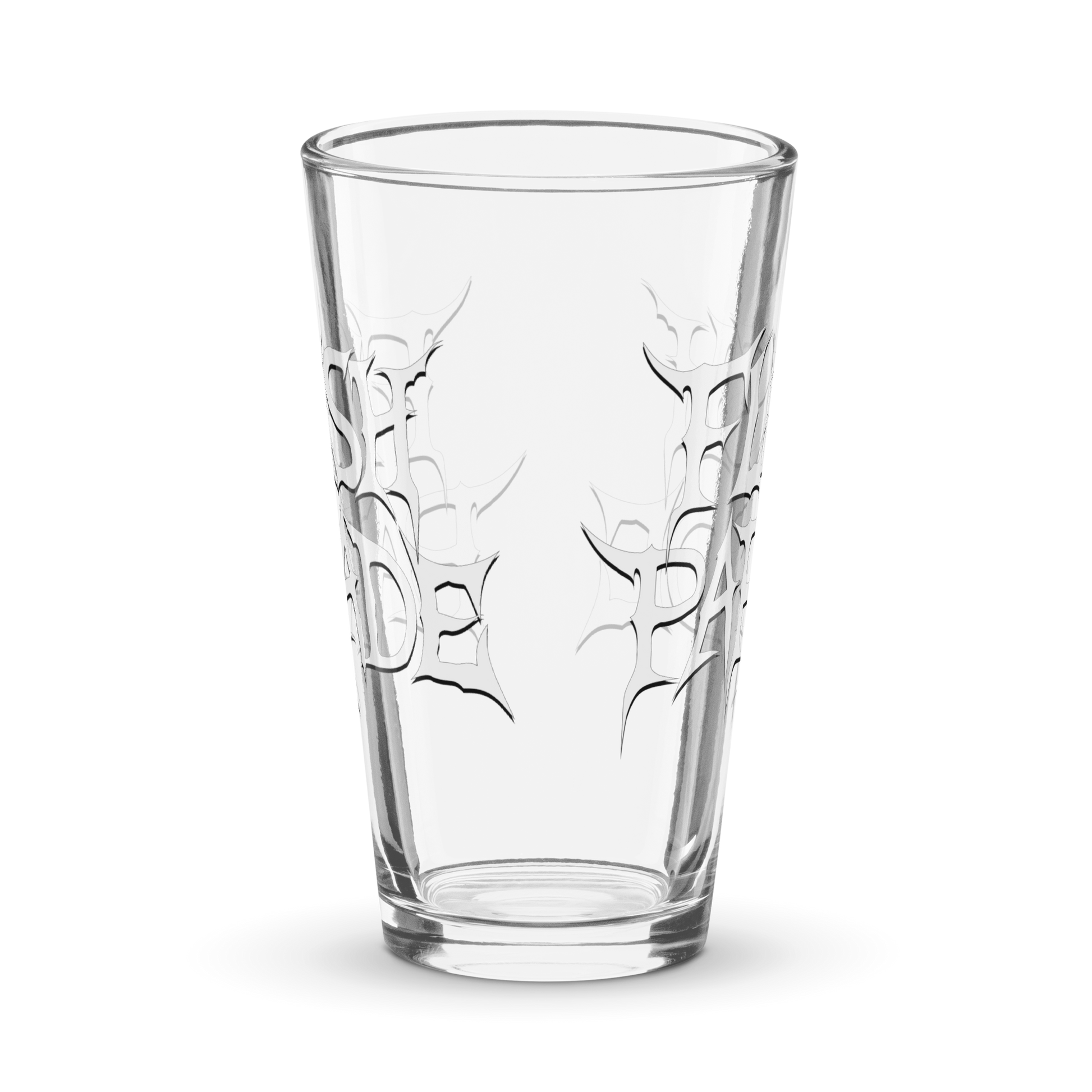 Flesh Parade "Classic Logo" Pint Glass - Mainstay Entertainment