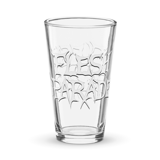 Flesh Parade "Classic Logo" Pint Glass - Mainstay Entertainment