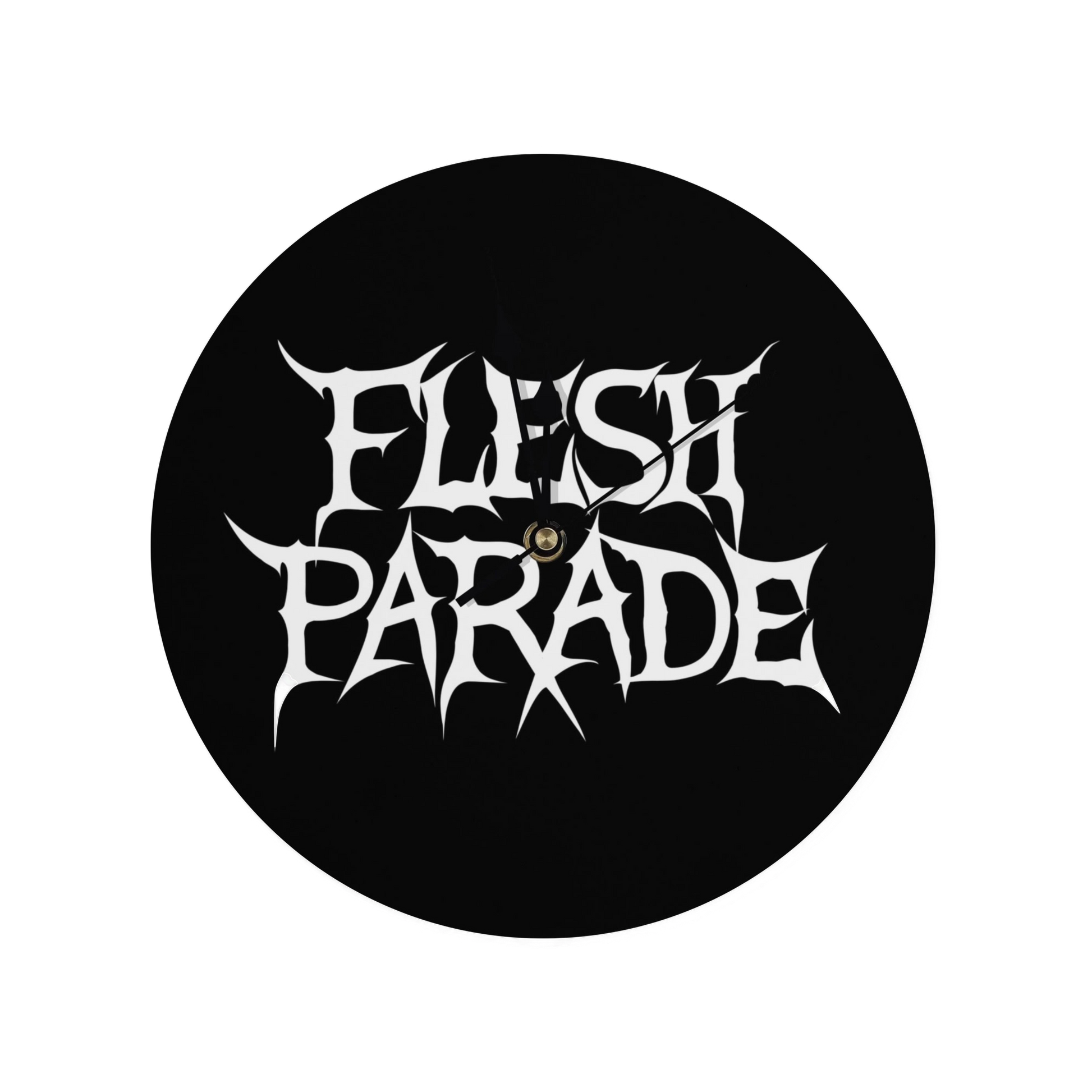 Flesh Parade Classic Logo Wall Clock - Mainstay Entertainment