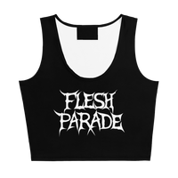 Flesh Parade "Classic Logo" Women's Crop Top - Mainstay Entertainment