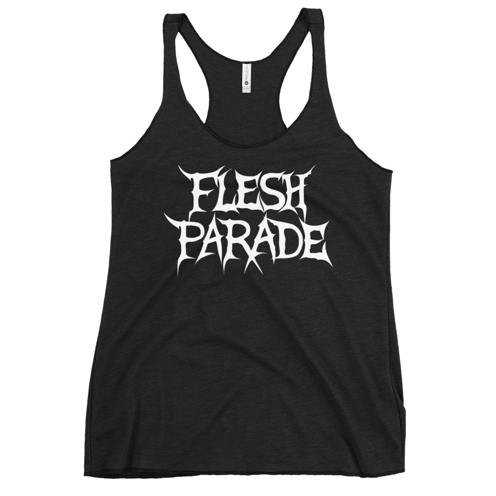 Flesh Parade "Classic Logo" Women's Racerback Tank - Mainstay Entertainment