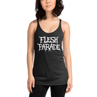 Flesh Parade "Classic Logo" Women's Racerback Tank - Mainstay Entertainment