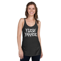 Flesh Parade "Classic Logo" Women's Racerback Tank - Mainstay Entertainment