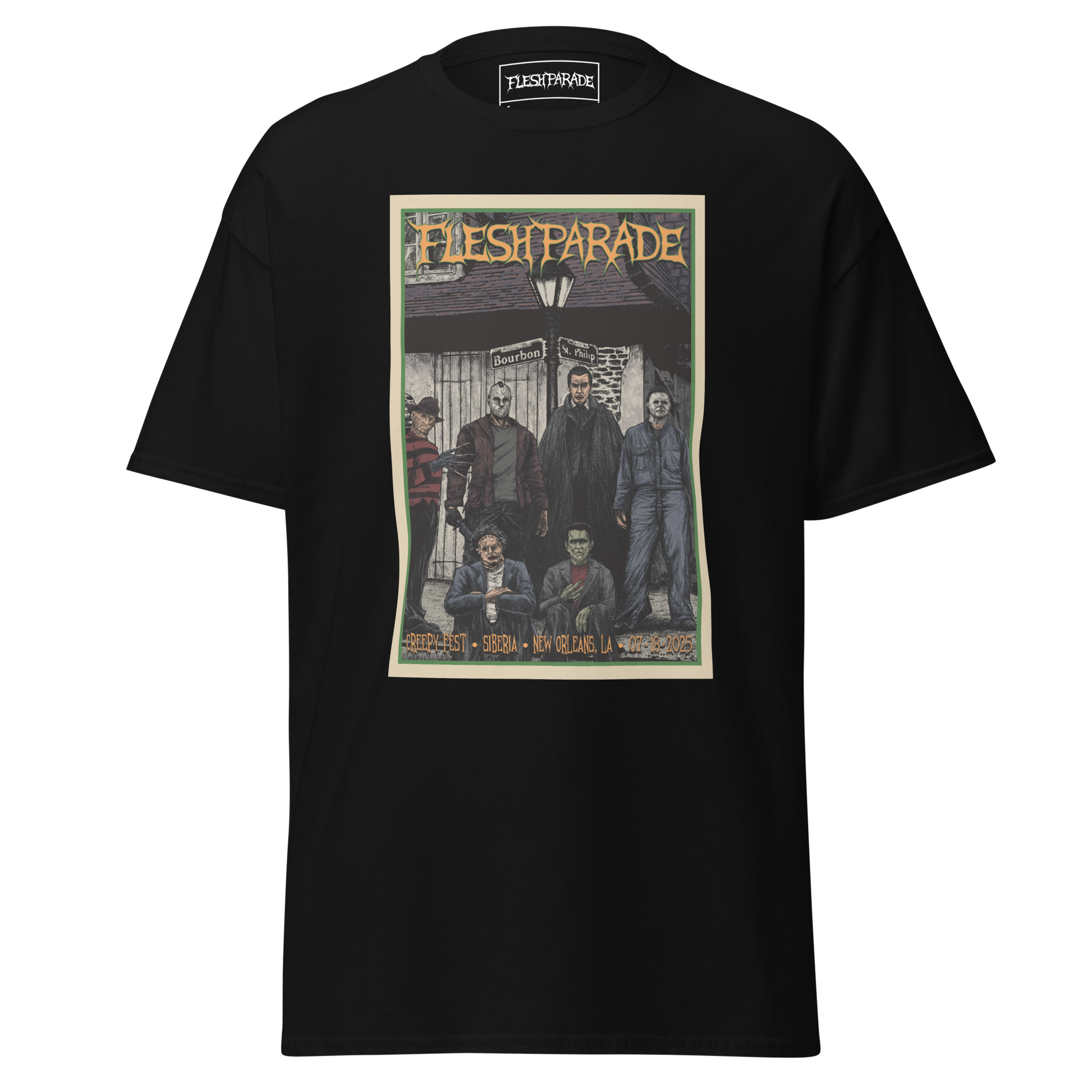 Flesh Parade "Creepy Fest" Shirt - Mainstay Entertainment