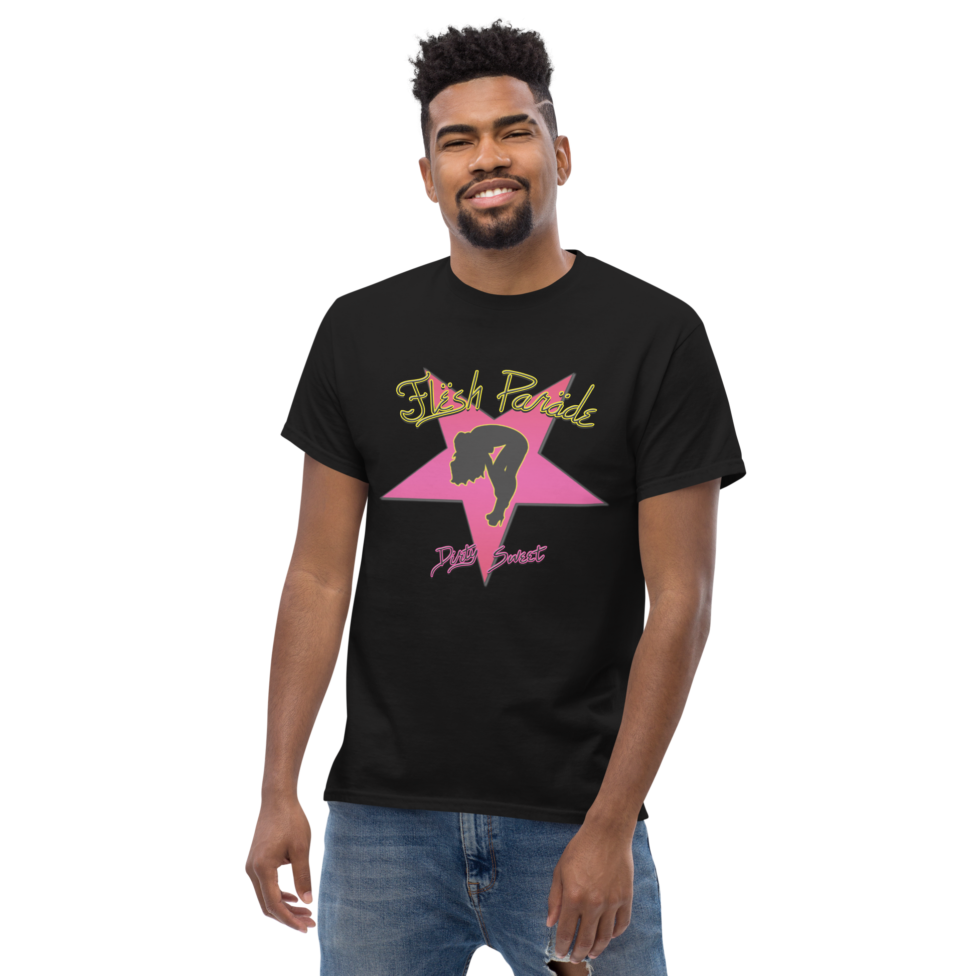 Flesh Parade "Dirty Sweet" Black Shirt - Mainstay Entertainment