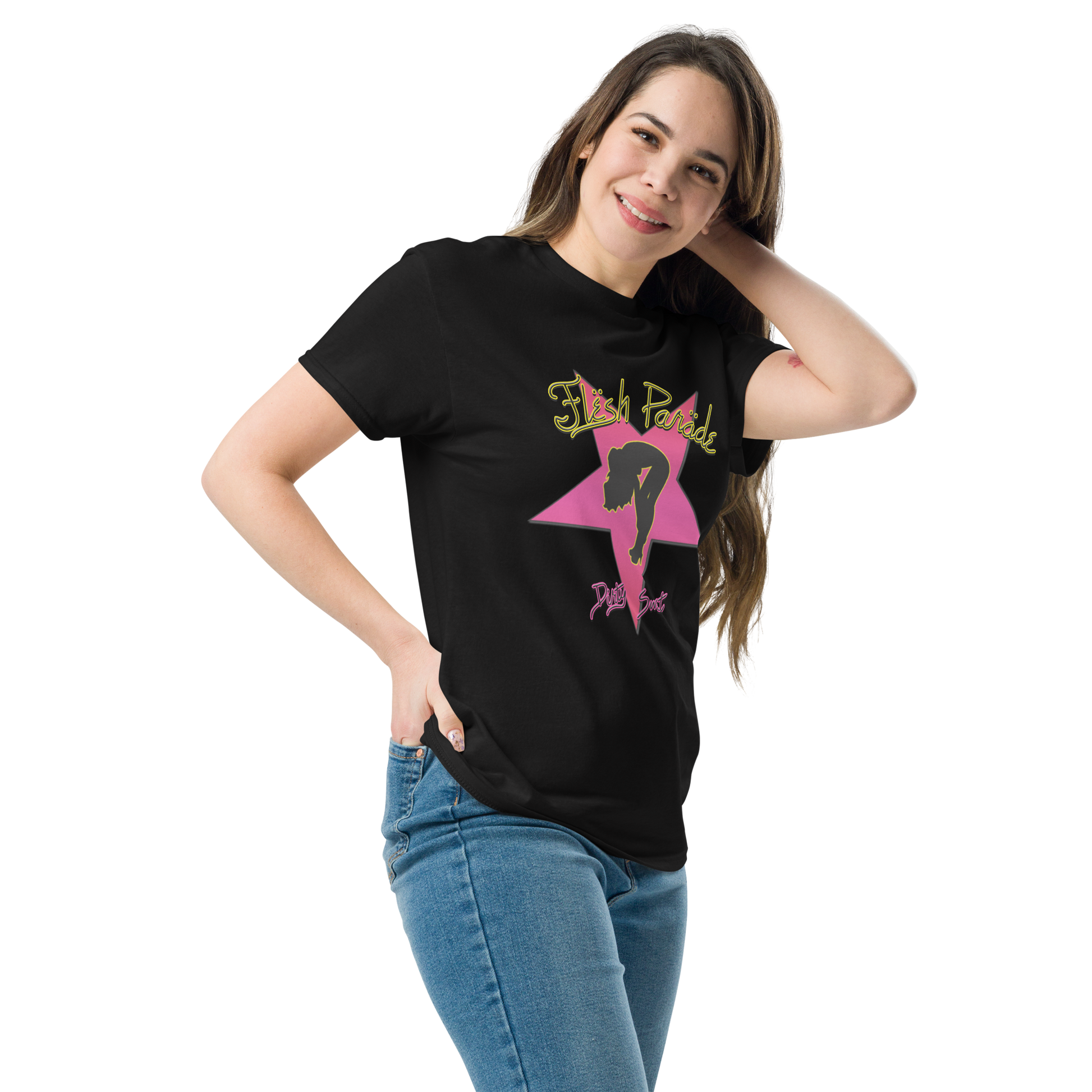Flesh Parade "Dirty Sweet" Black Shirt - Mainstay Entertainment