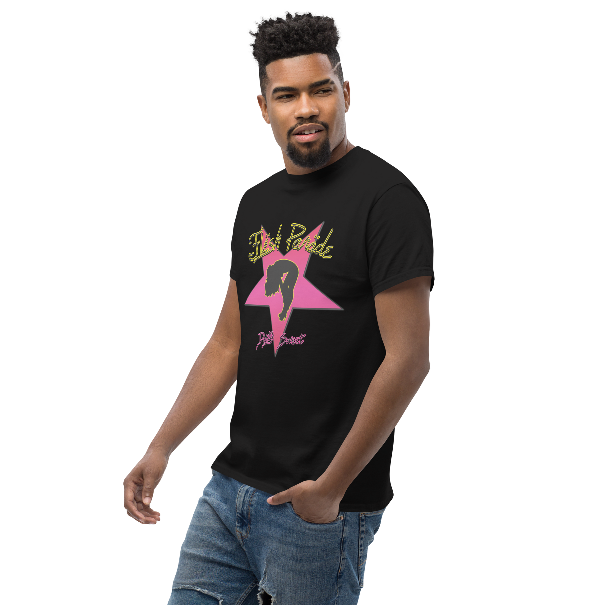 Flesh Parade "Dirty Sweet" Black Shirt - Mainstay Entertainment