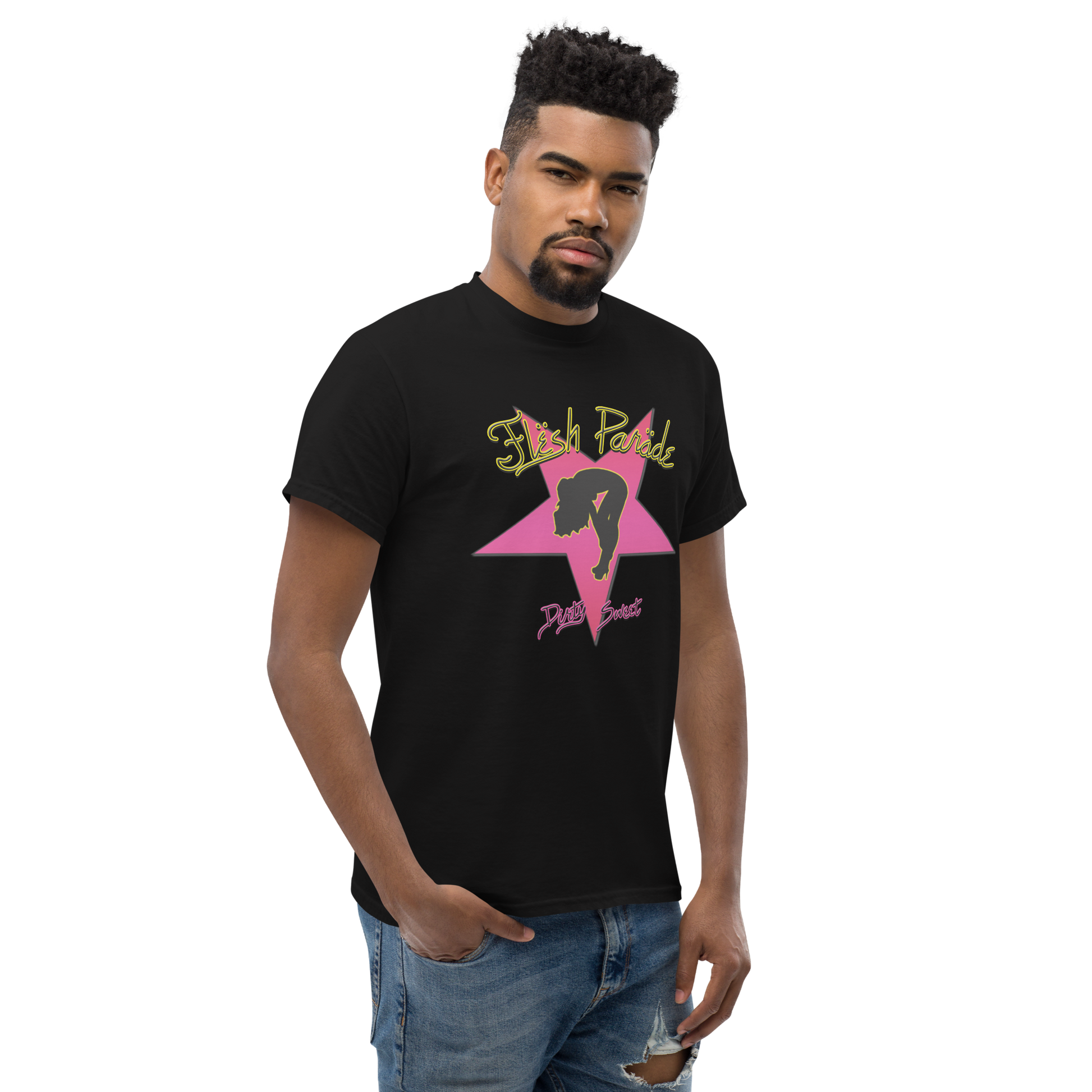 Flesh Parade "Dirty Sweet" Black Shirt - Mainstay Entertainment
