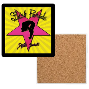 Flesh Parade "Dirty Sweet" Ceramic Coasters - Mainstay Entertainment
