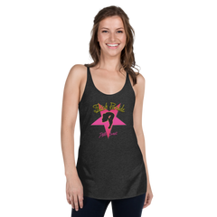 Flesh Parade "Dirty Sweet" Women's Racerback Black Tank