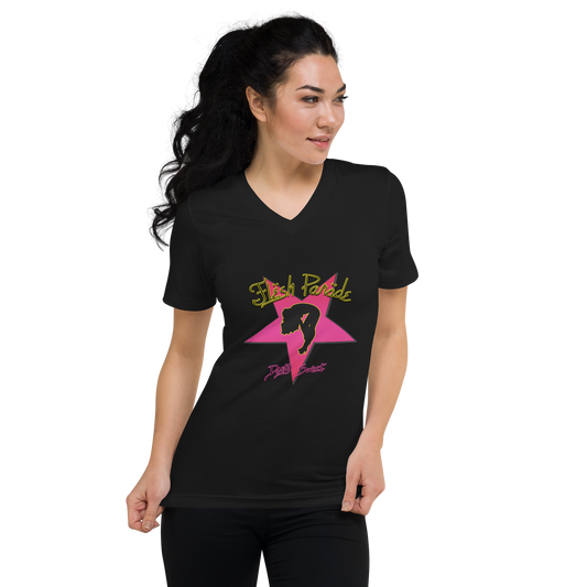 Flesh Parade "Dirty Sweet" Women's V-Neck Shirt - Mainstay Entertainment