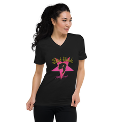 Flesh Parade "Dirty Sweet" Women's V-Neck Shirt