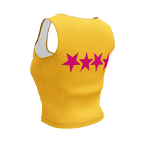 Flesh Parade "Dirty Sweet Yellow Women's Crop Top - Mainstay Entertainment
