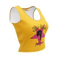 Flesh Parade "Dirty Sweet Yellow Women's Crop Top - Mainstay Entertainment