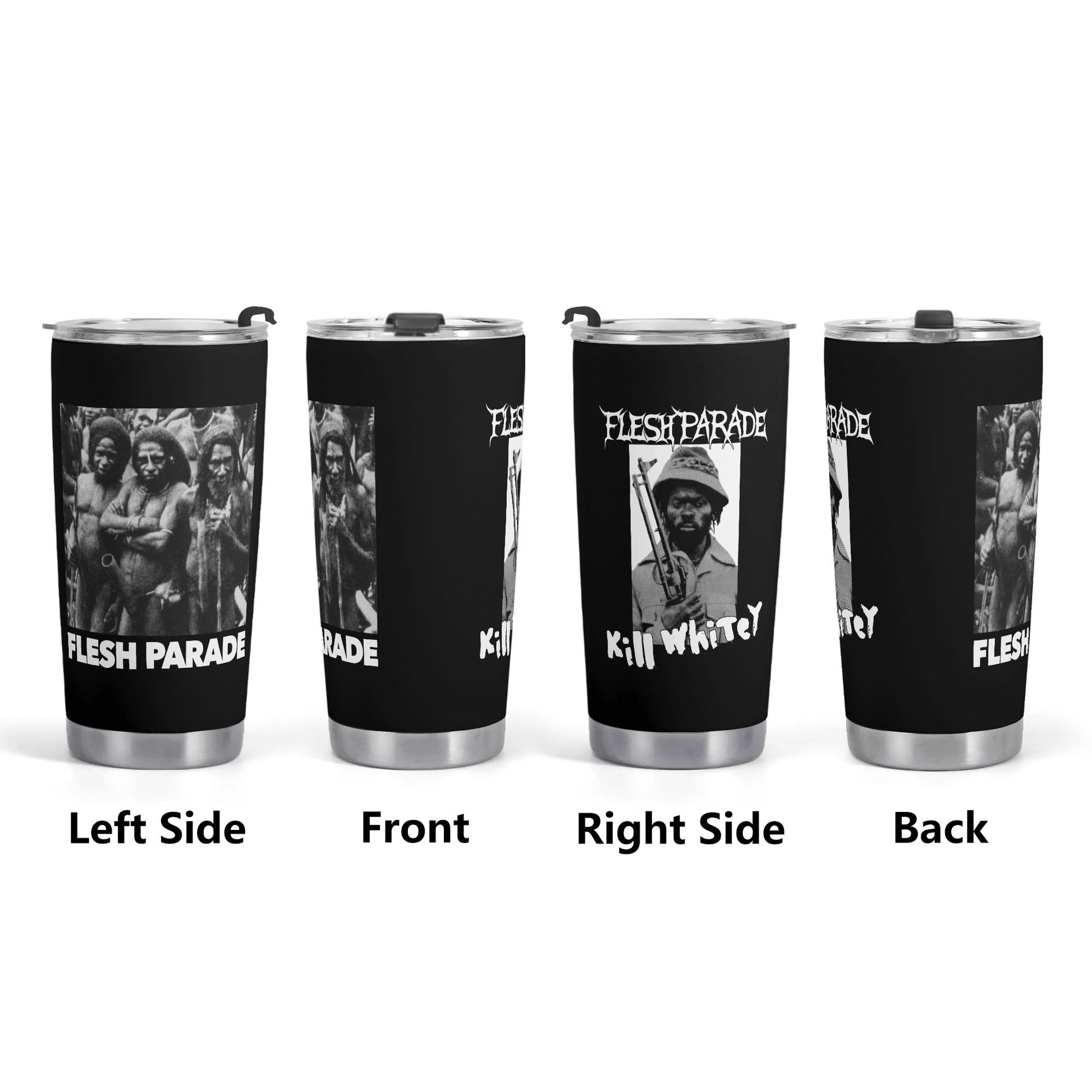 Flesh Parade "Kill Whitey" 20 oz. Tumbler - Mainstay Entertainment
