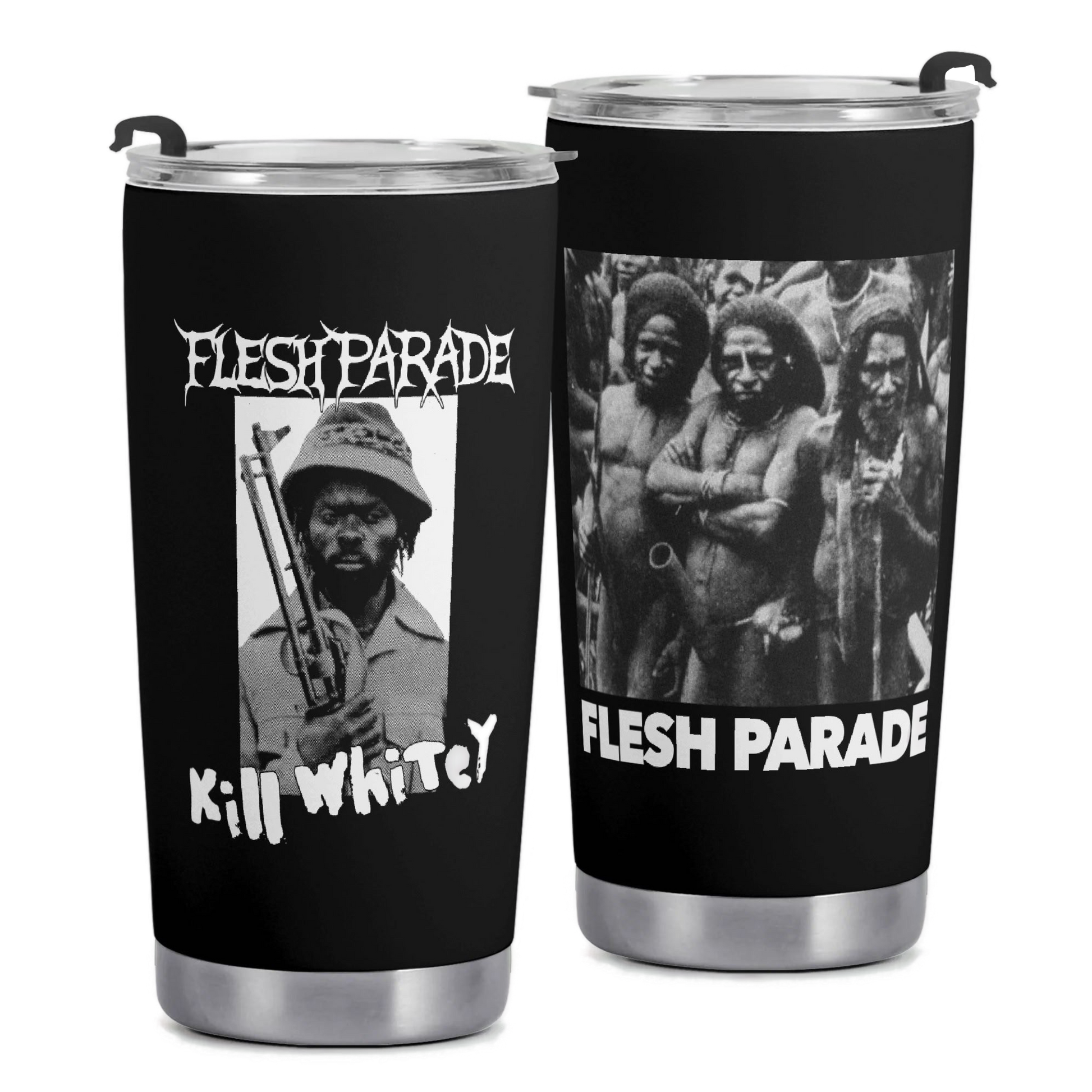 Flesh Parade "Kill Whitey" 20 oz. Tumbler - Mainstay Entertainment