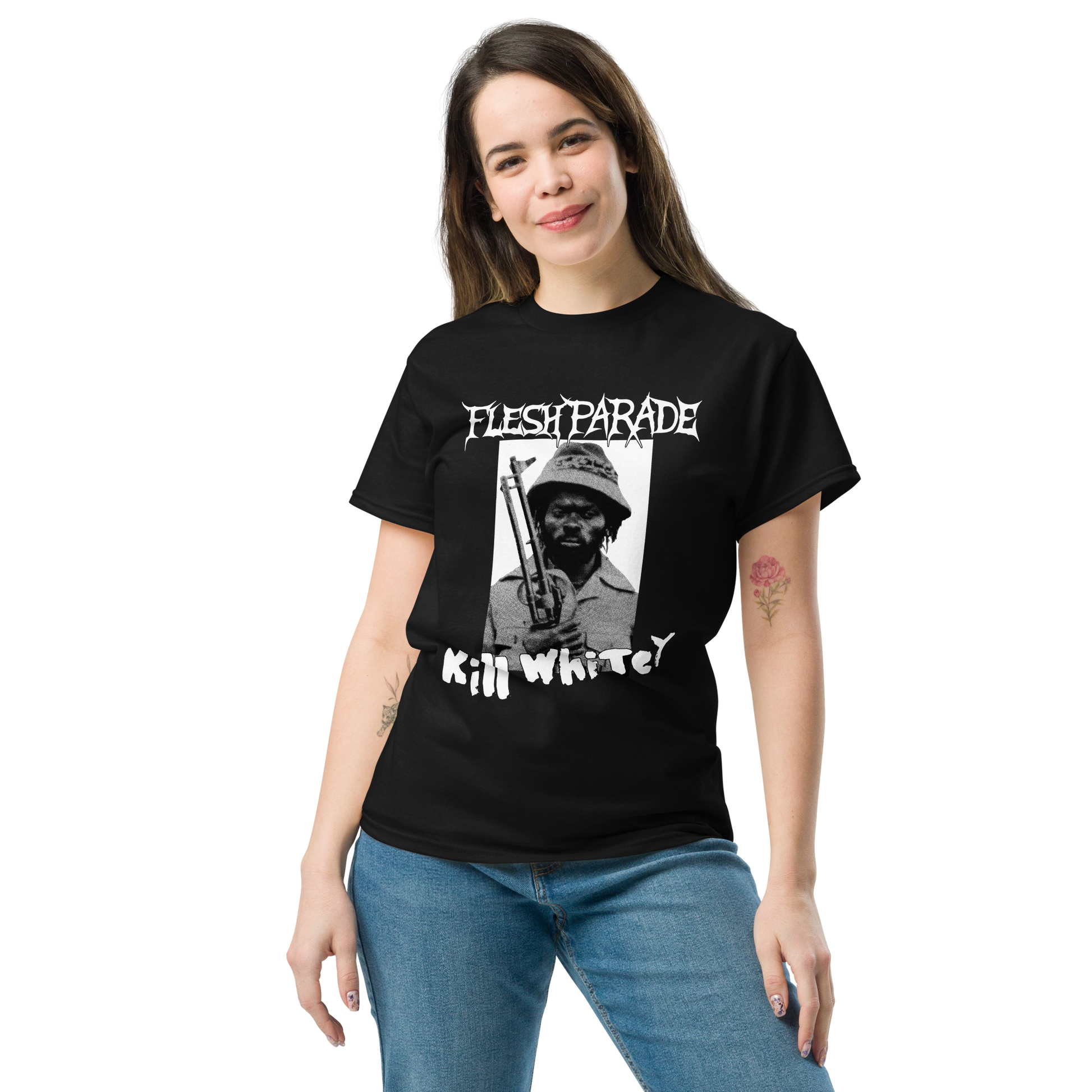 Flesh Parade "Kill Whitey" Gunman Shirt - Mainstay Entertainment