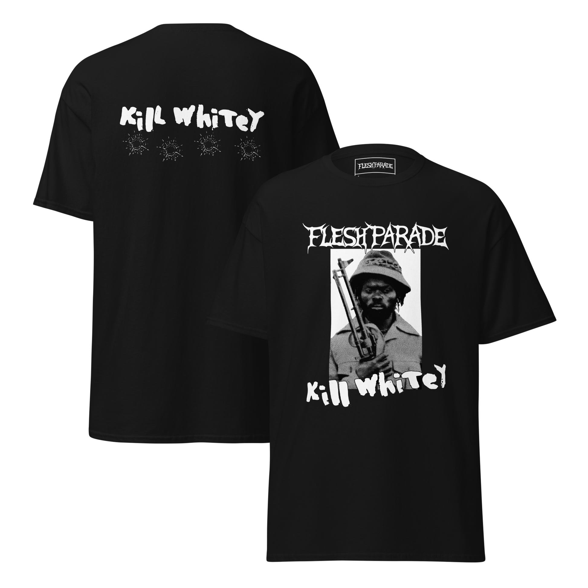 Flesh Parade "Kill Whitey" Gunman Shirt - Mainstay Entertainment