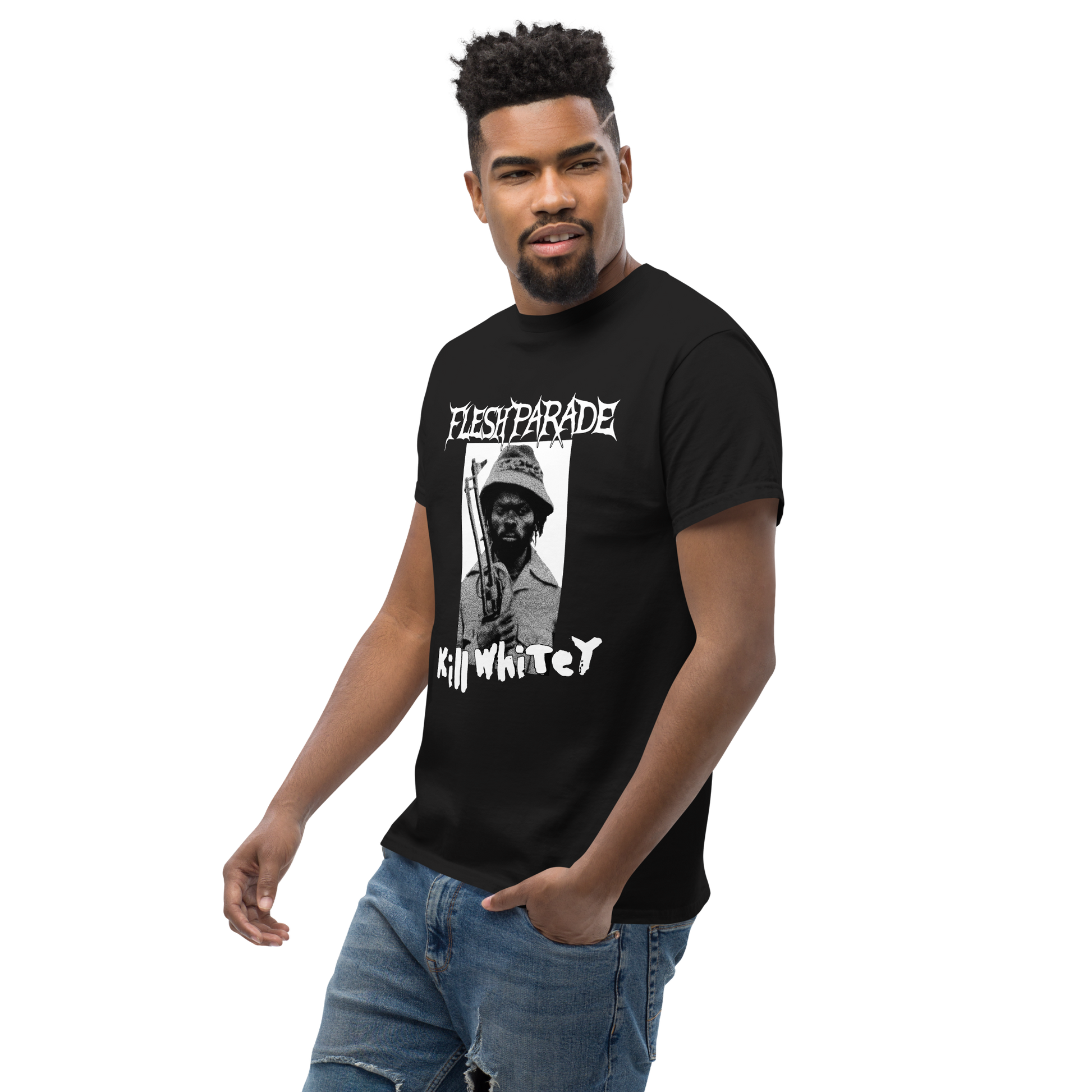 Flesh Parade "Kill Whitey" Gunman Shirt - Mainstay Entertainment