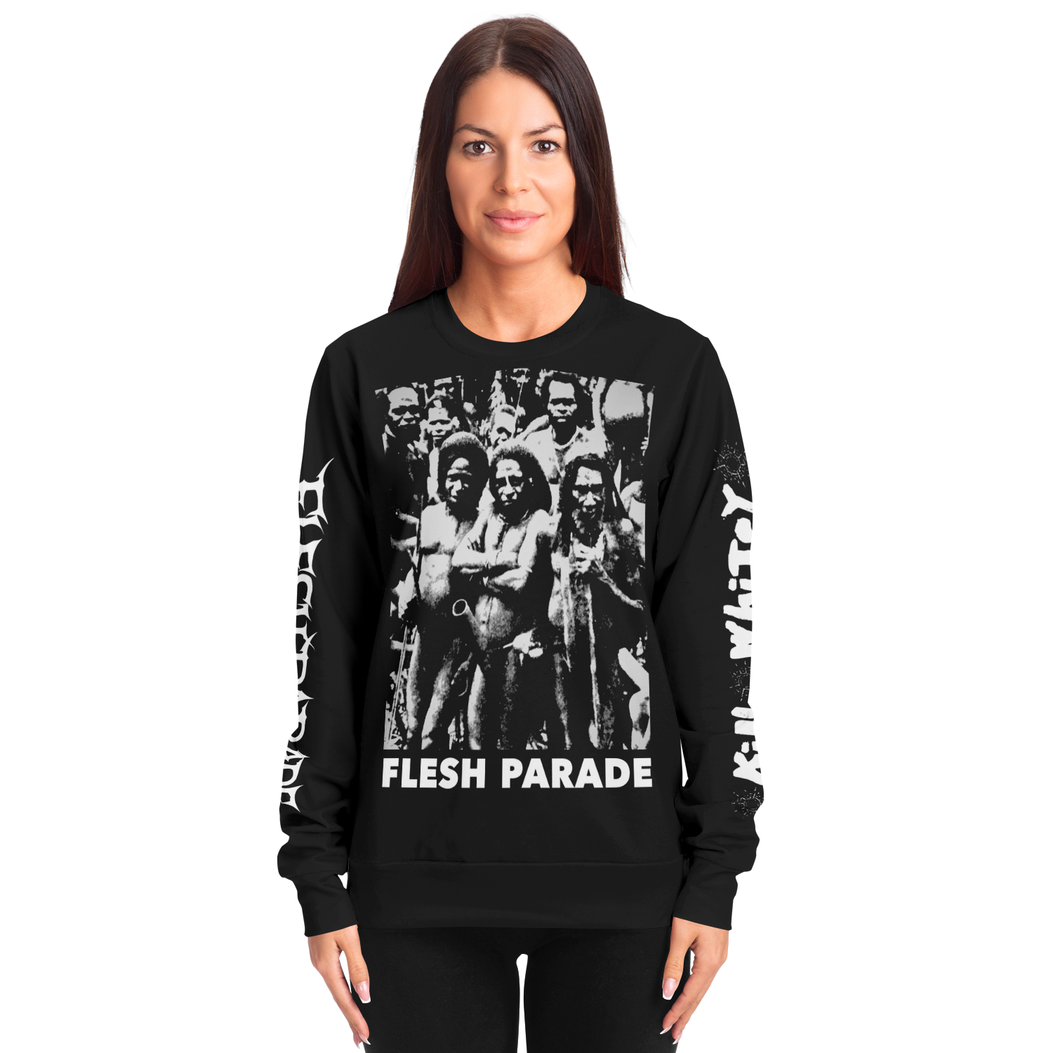 Flesh Parade "Kill Whitey" Long Sleeve Sweatshirt - Mainstay Entertainment