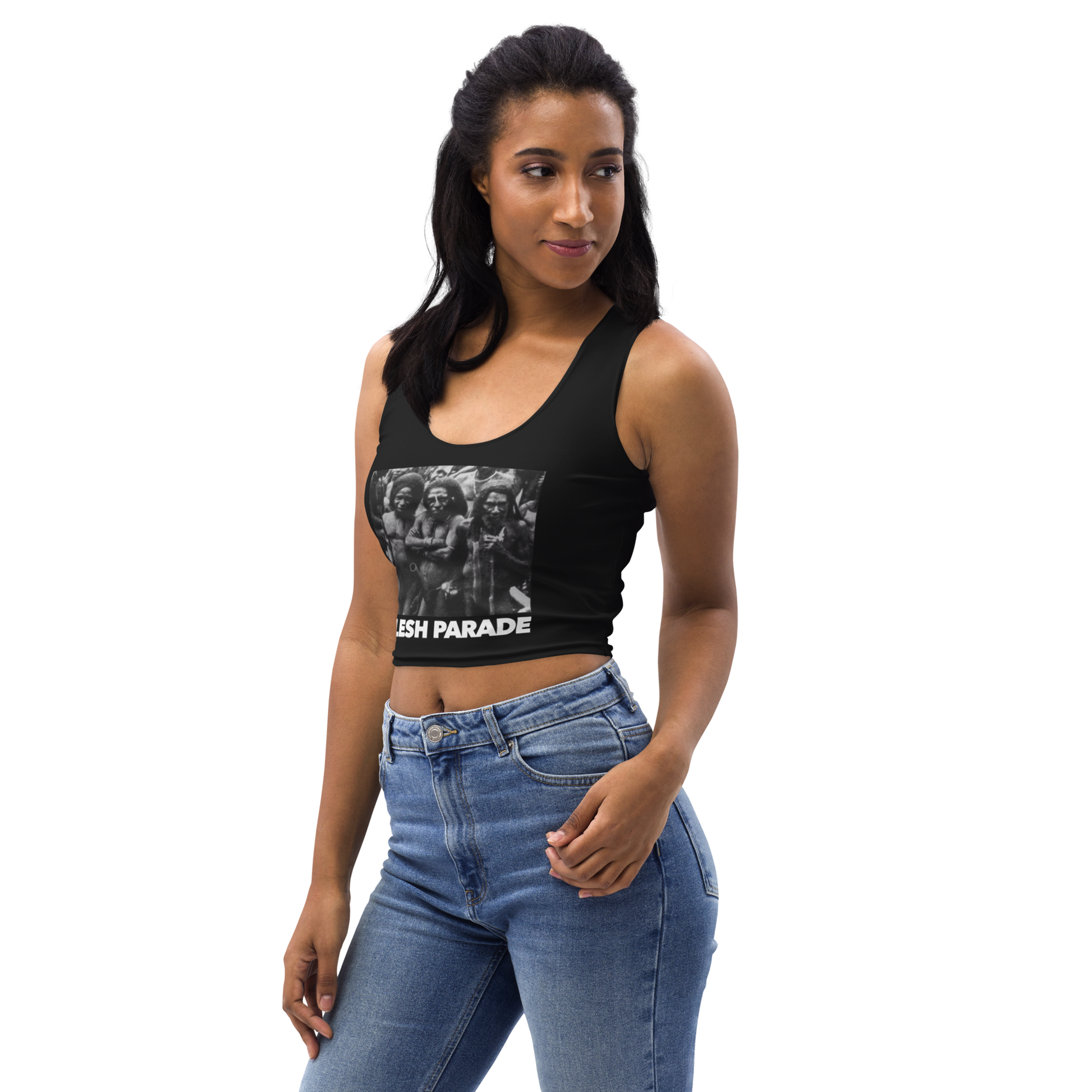 Flesh Parade "Kill Whitey" Women's Crop Top - Mainstay Entertainment