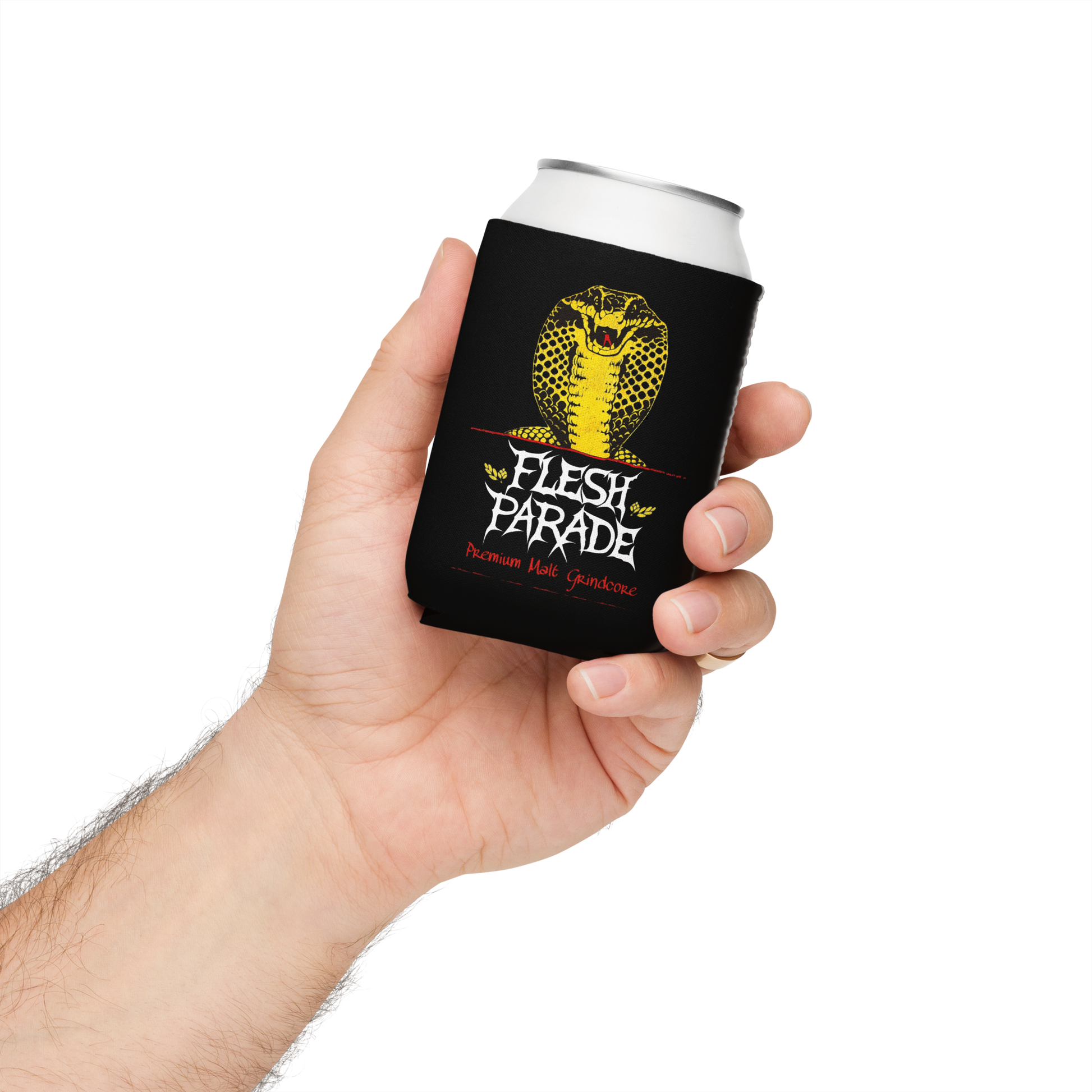 Flesh Parade "King Cobra" Koozie - Mainstay Entertainment