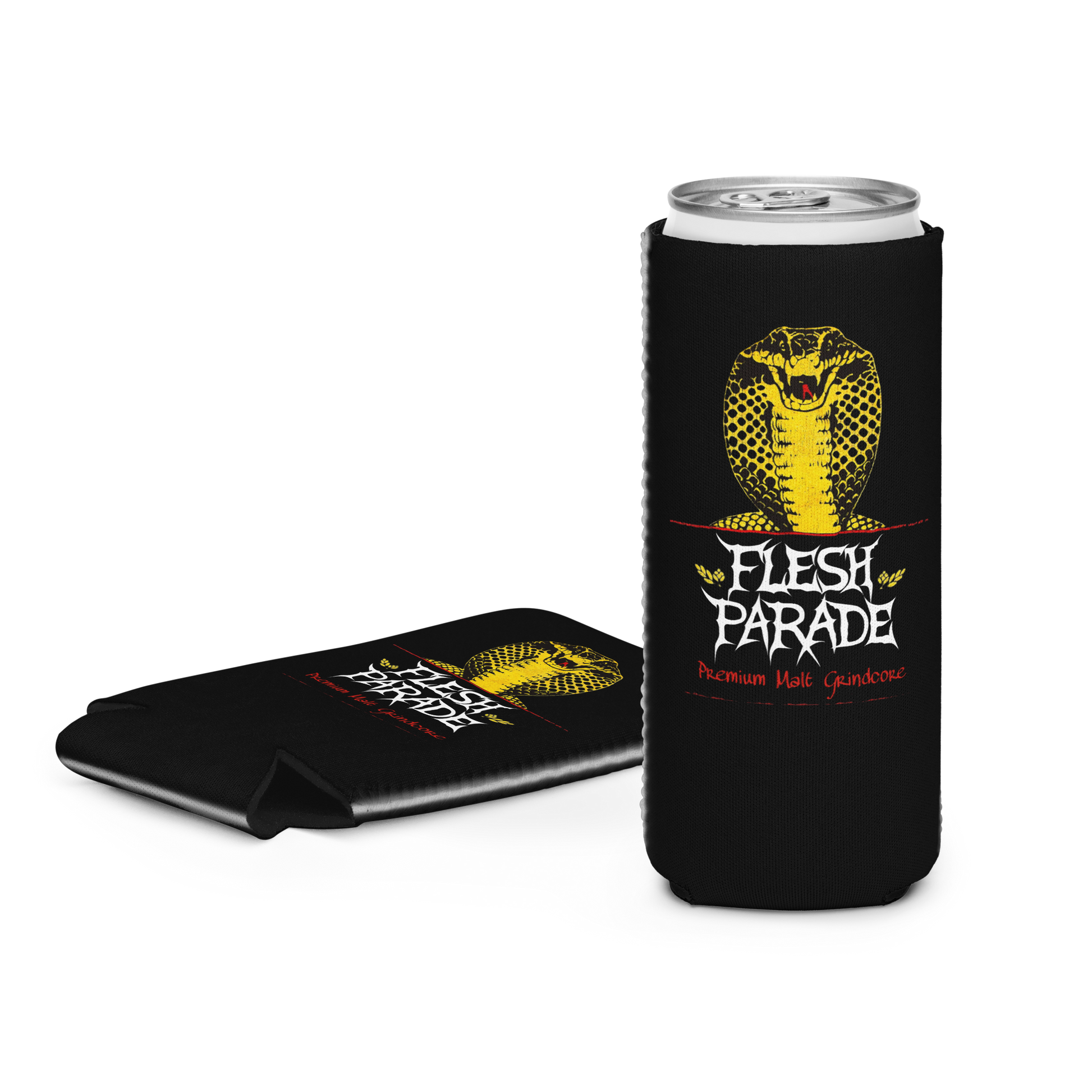 Flesh Parade "King Cobra" Koozie - Mainstay Entertainment