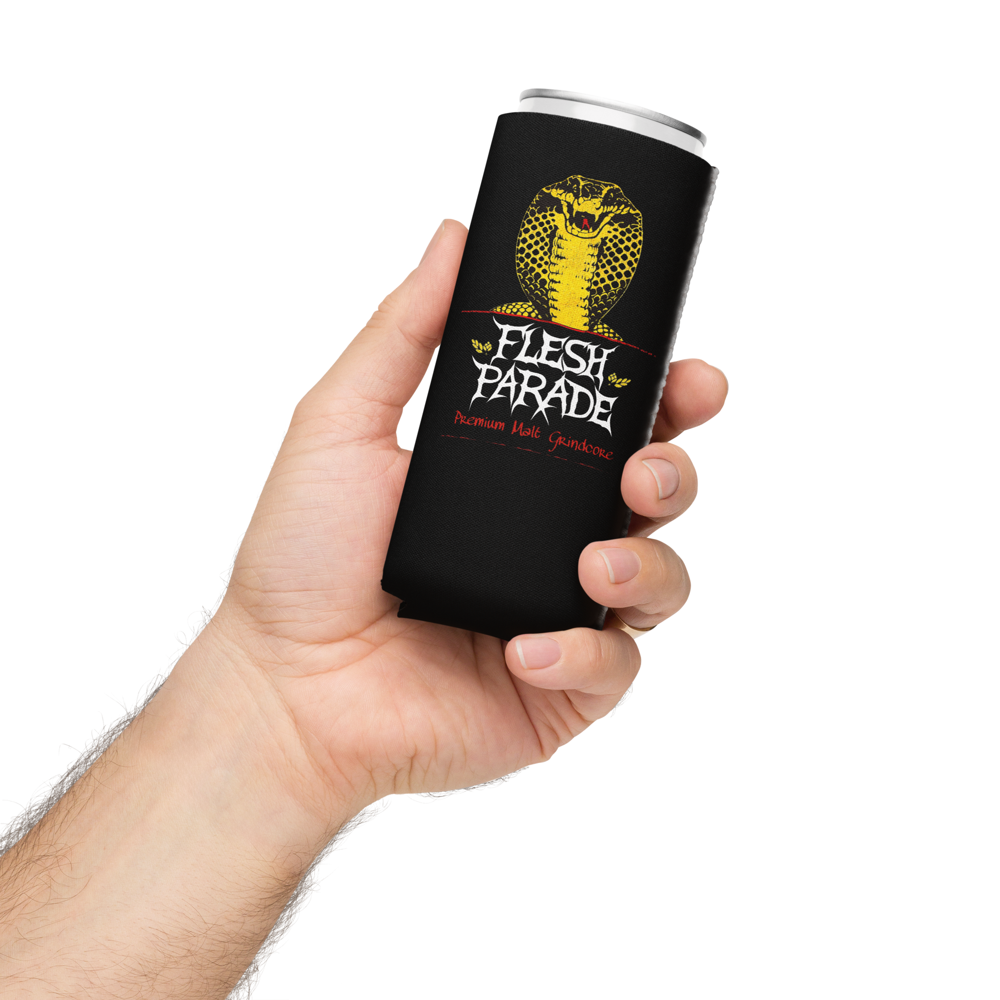 Flesh Parade "King Cobra" Koozie - Mainstay Entertainment