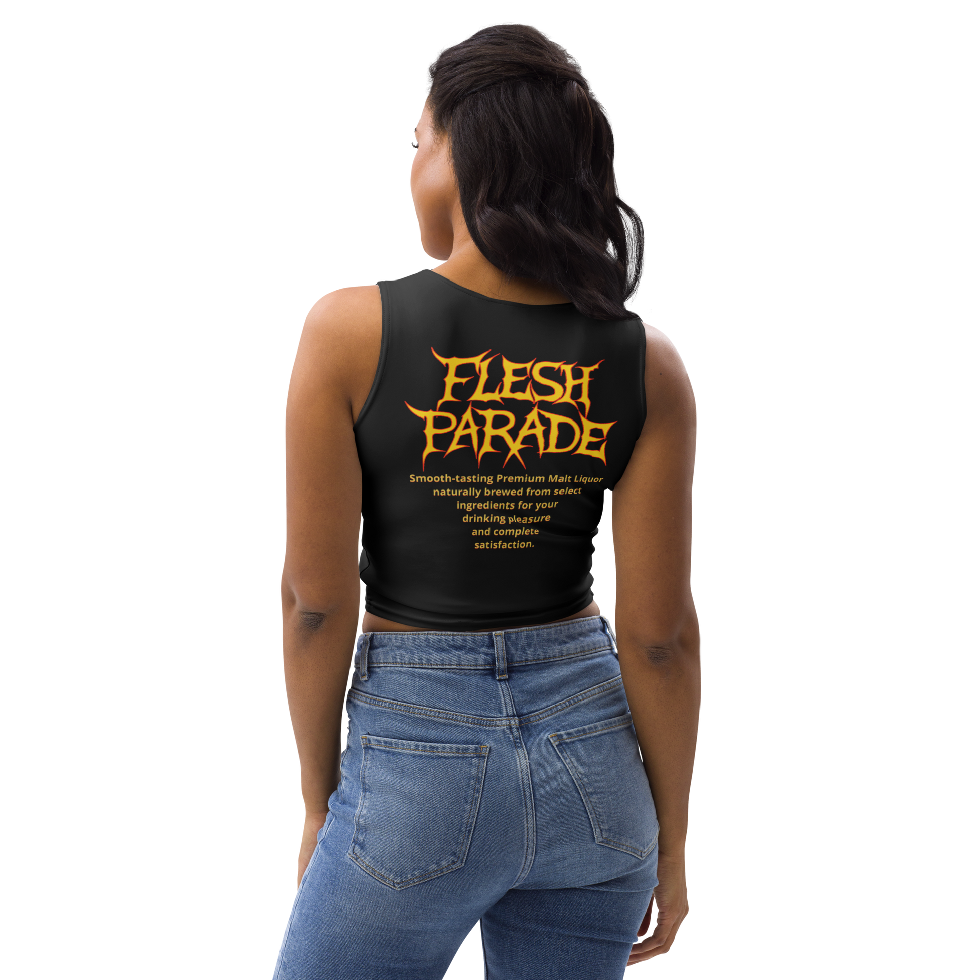 Flesh Parade "King Cobra" Women's Crop Top - Mainstay Entertainment