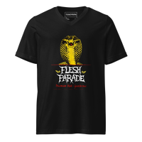 Flesh Parade "King Cobra" Women's V-Neck Shirt - Mainstay Entertainment
