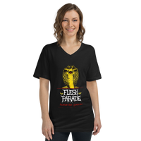 Flesh Parade "King Cobra" Women's V-Neck Shirt - Mainstay Entertainment