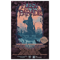 Flesh Parade "Northeast Repercussions" Premium Semi-Gloss Poster (11x17)