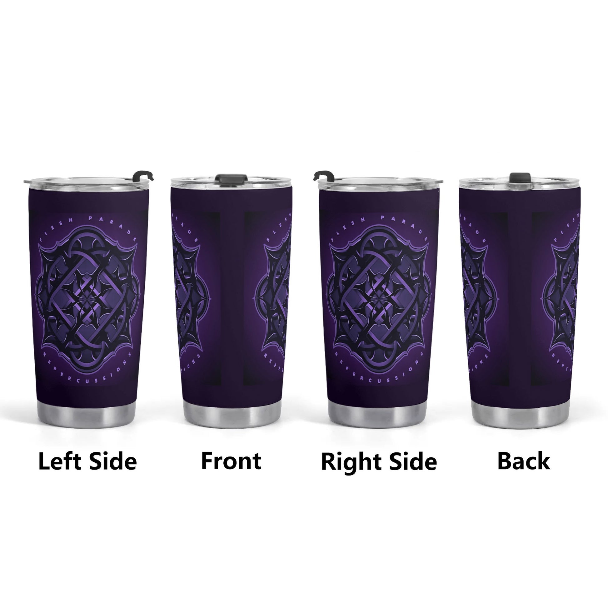 Flesh Parade "Repercussions" 20 oz. Tumbler - Mainstay Entertainment