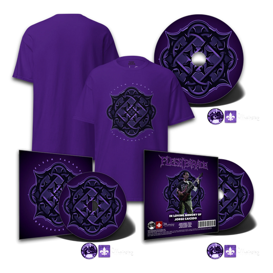 Flesh Parade "Repercussions" Shirt & CD Bundle - Mainstay Entertainment