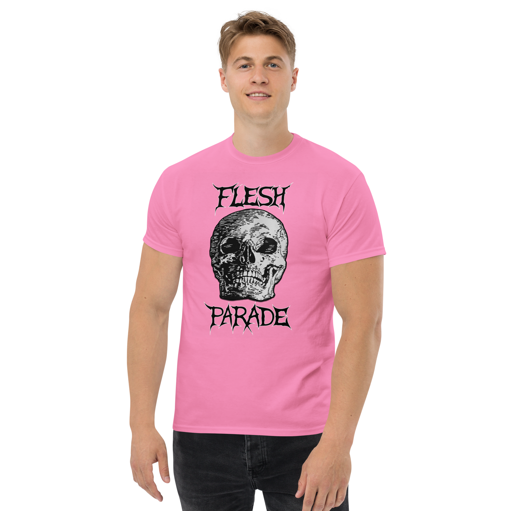 Flesh Parade "Skull" Shirt (Choose Color) - Mainstay Entertainment