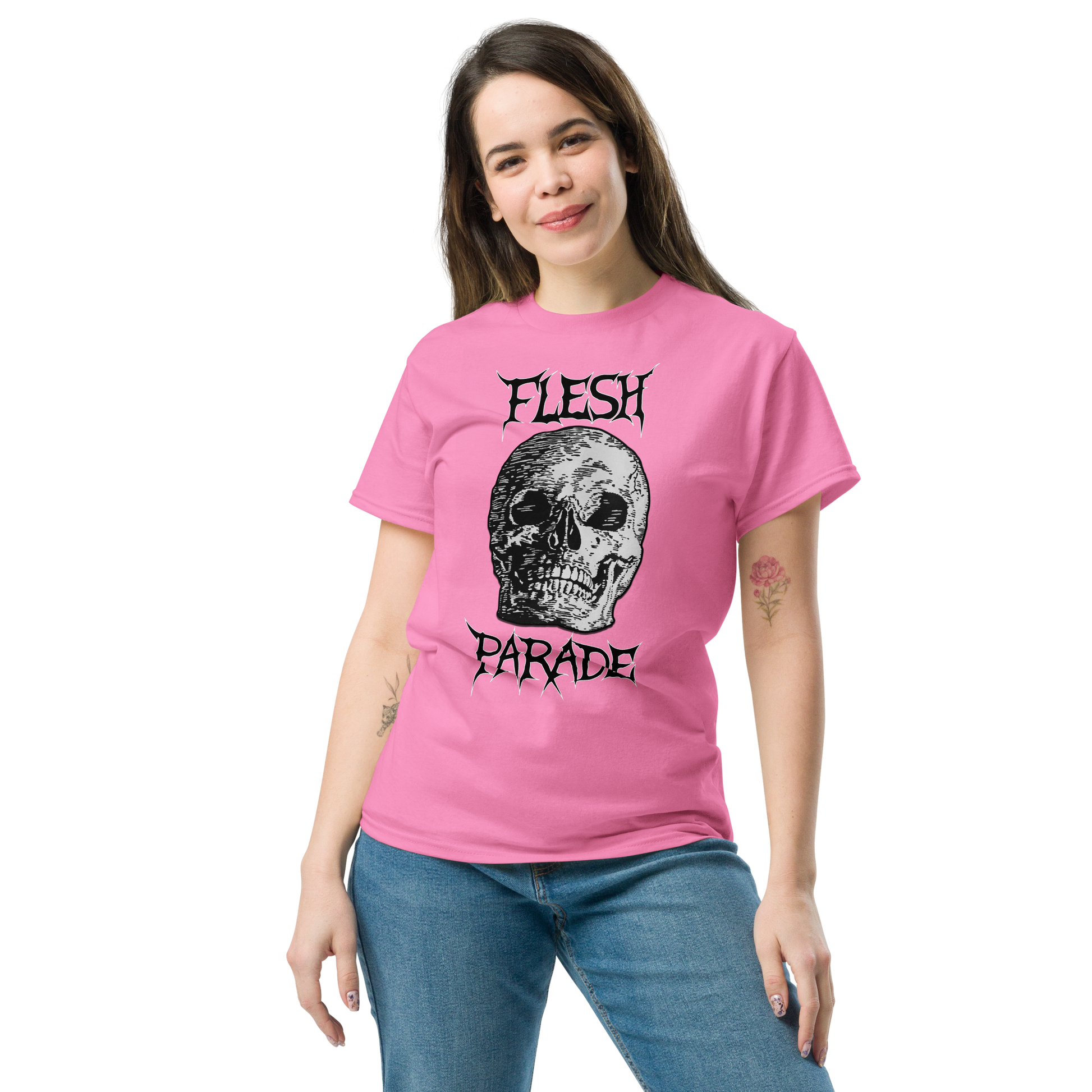 Flesh Parade "Skull" Shirt (Choose Color) - Mainstay Entertainment