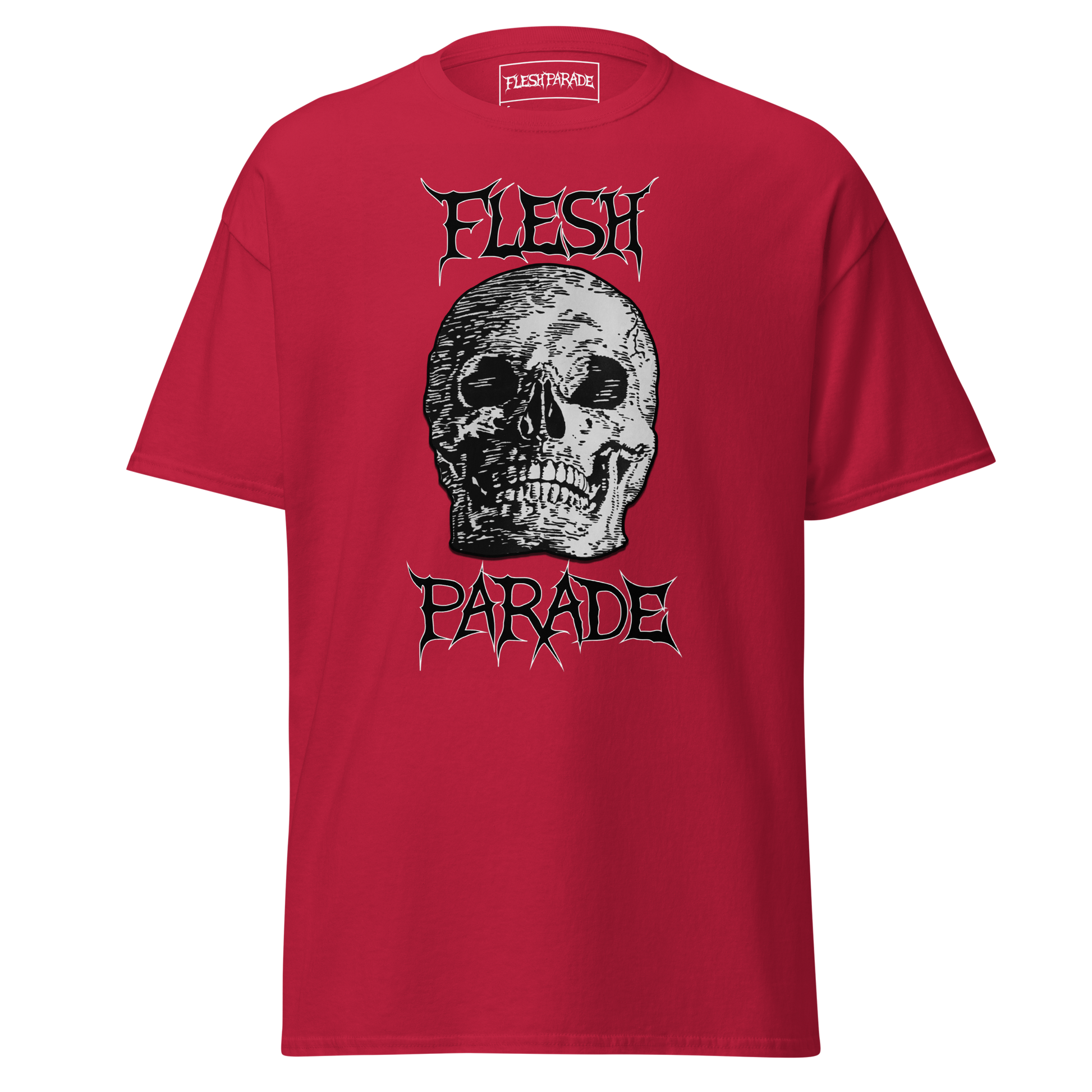 Flesh Parade "Skull" Shirt (Choose Color) - Mainstay Entertainment
