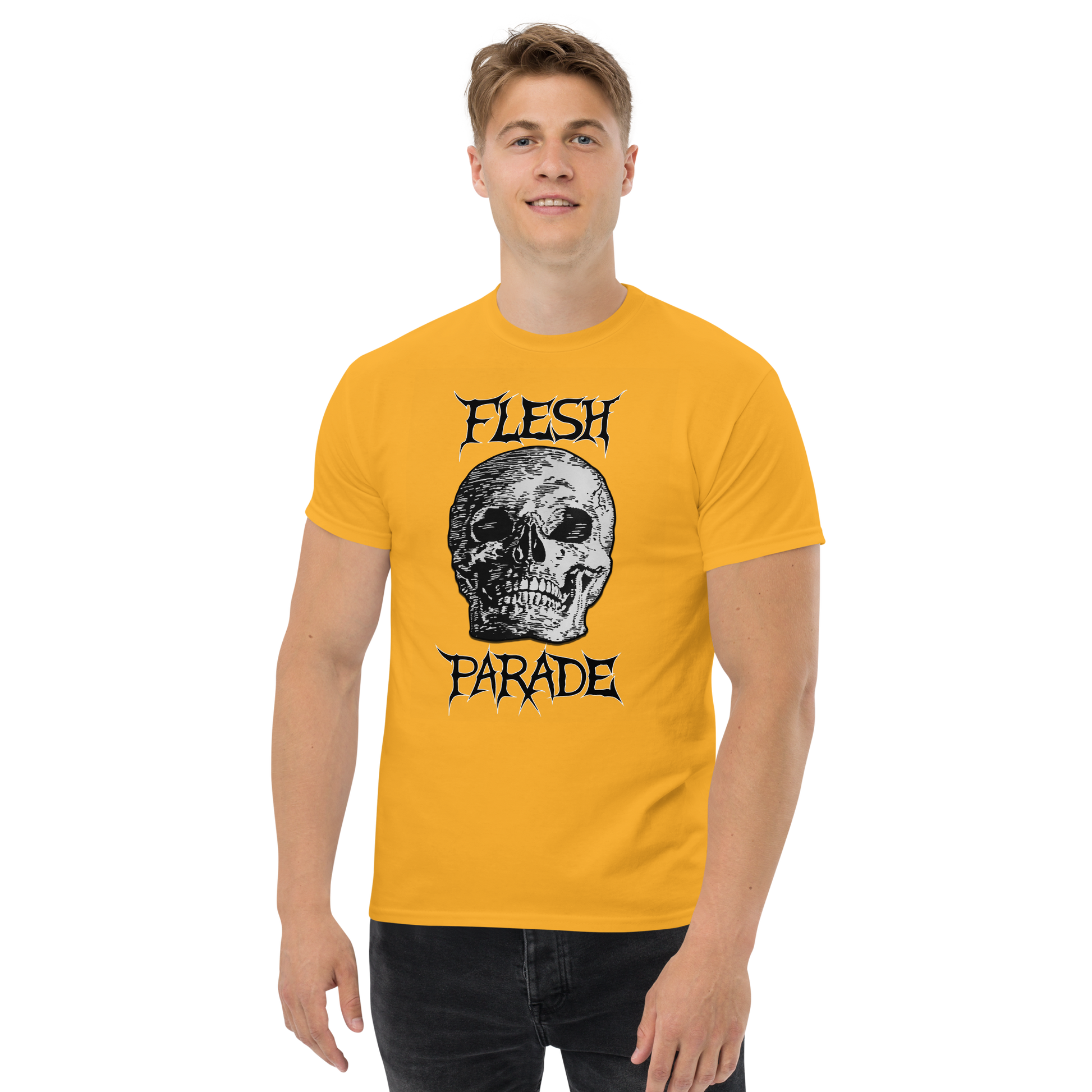 Flesh Parade "Skull" Shirt (Choose Color) - Mainstay Entertainment